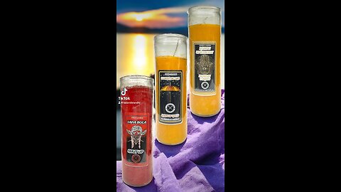 Dressed & Blessed 7 Day Prayer Candles - Shut Up - Rain Of Gold - Remove Curses