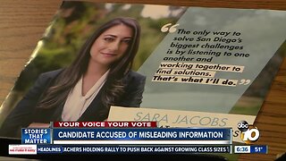 Congressional candidate accused of using misleading information