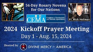 54-Day Rosary Novena for Our Nations 2024 Kickoff Prayer Meeting featuring CEMA Apostolates