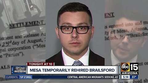 Brailsford temporarily rehired by Mesa PD