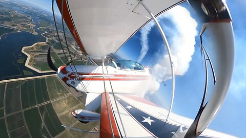 Flat spinning the Pitts Special S-2B