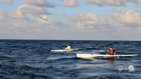 Construction company paddling to the Bahamas to raise funds to feed the homeless