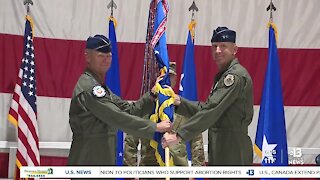 Maj. Gen. Case Cunningham assumes command of U.S. Air Force Warfare Center in Las Vegas