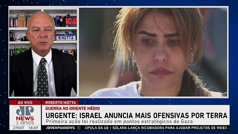 Motta sobre conflito em Gaza: “Grande risco dessa guerra é o envolvimento do Irã”