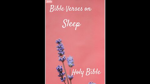 Bible verses for Sleep 16