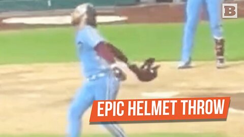 Phillies' Star Bryce Harper Tosses Helmet to Young Fan After Ejection Over Strike Call