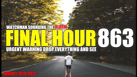 FINAL HOUR 863 - URGENT WARNING DROP EVERYTHING AND WATCH - WATCHMAN SOUNDING THE ALARM