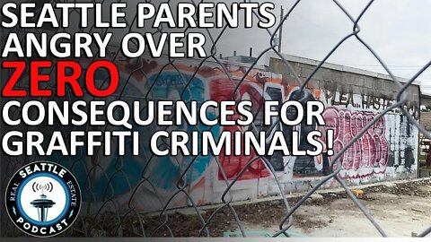 Seattle Parents Upset As Graffiti Makes City Look Like 'A War Zone'