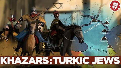 Khazars: Turkic Jewish Converts (sons of Ashkenaz.)