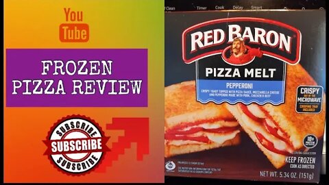 FROZEN PIZZA REVIEW: Red Baron Melt Pepperoni