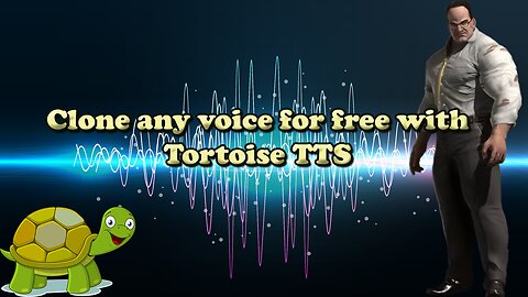 How to Clone any voice with Tortoise TTS for Free and Install Guide #ai #TTS #texttospeech