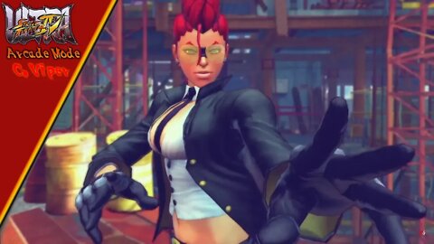 Ultra Street Fighter IV: Arcade Mode - C.Viper