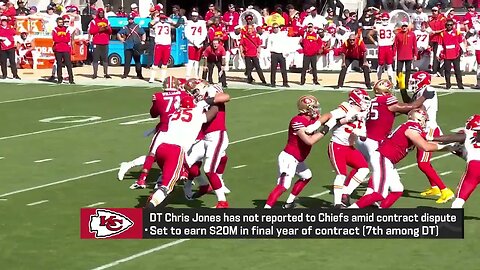 Pelissero: 'Virtually no chance' of Chris Jones suiting up for Chiefs vs. Lions #nfl #nfl2023