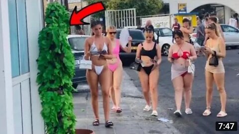 Caught Them Off Guard: Bushman Prank Way Too Funny #prank #scary #pegadinha #пранк