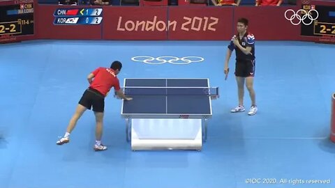 Playback of the men's team final China 3 1 South Korea #### 33