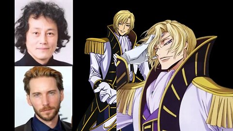 Anime Voice Comparison- Schneizel El Britania (Code Geass)