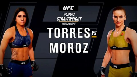 EA Sports UFC 3 Gameplay Maryna Moroz vs Tecia Torres