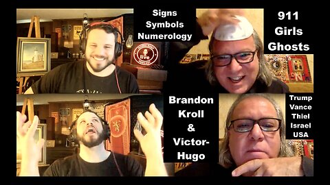 Brandon Kroll VictorHugo Signs Symbols 911 Numerology Ghosts Girls Occult JD Vance Trump Peter Thiel