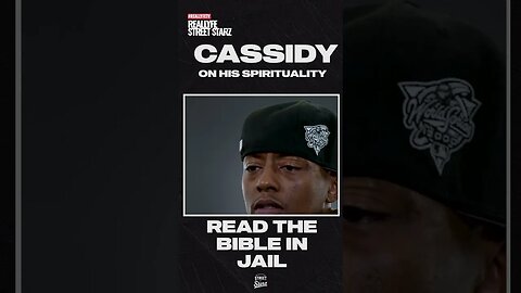 Cassidy read the WHOLE bible in jail & speaks on his spirituality! New interview out now!