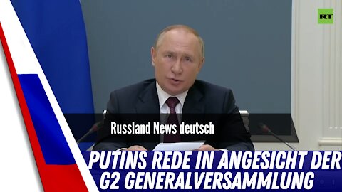 Präsident Putins Rede vor dem G20 Gipfel.