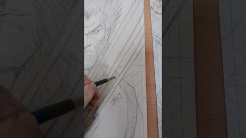 Wolverine penciling! #wolverine #drawings #illustration