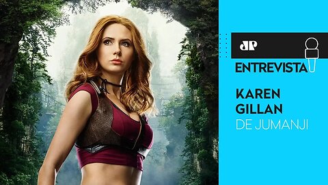 Entrevista Jumanji: Próxima Fase | Karen Gillan imita Danny DeVito