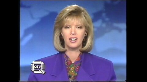 Ten Eyewitness News with Anne Fulwood - QTV (13-08-1992) [partial]