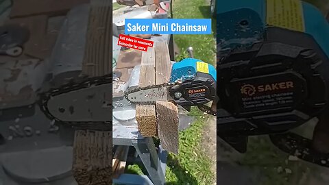 Saker mini chainsaw #shorts #tools