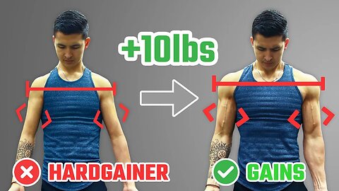 How To Pack On 10lbs Of Muscle As A Hardgainer (STEP-BY-STEP PLAN)