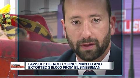 Lawsuit alleges extortion by Detroit City Councilman Gabe Leland