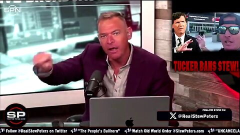 VIRAL MOMENT - TUCKER CARLSON BANS STEW PETERS FROM HIS EVENT! REACTION FROM SAM PARKER 🔥