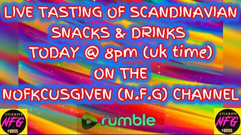 Live tasting of Scandinavian snacks & drinks