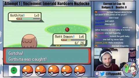 4 Pokémon Inclement Emerald Hardcore Nuzlocke ROM Hack