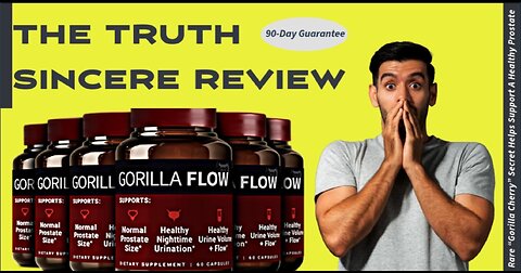 Gorilla Flow Supplement Review: Does It Really Improve Prostate Health?