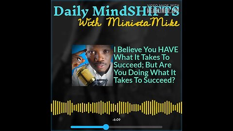 Daily MindSHIFTS Episode 344: