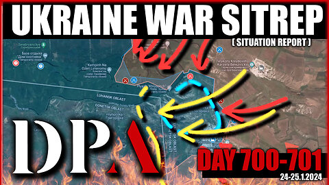 Russian Pipe Warfare; Ukraine downs Russian "POW" transport plane [ Ukraine SITREP ] Day 700-701