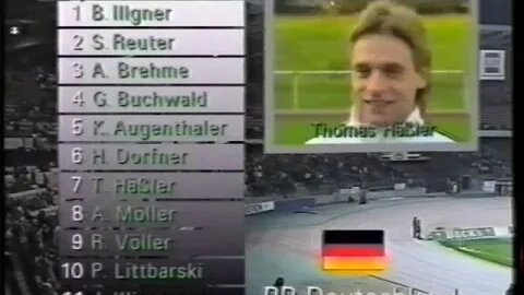 1990 FIFA World Cup QUalification - West Germany v. Wales