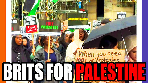 Brits Rally In Support of A Free Palestine