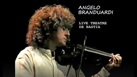 ANGELO BRANDUARDI---LIVE THEATRE DE BASTIA