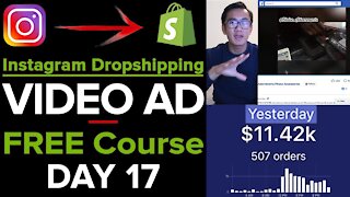 [Free Course 17/21] Instagram Dropshipping: How To Find & Make VIRAL Instagram Product VIDEOS LIVE!