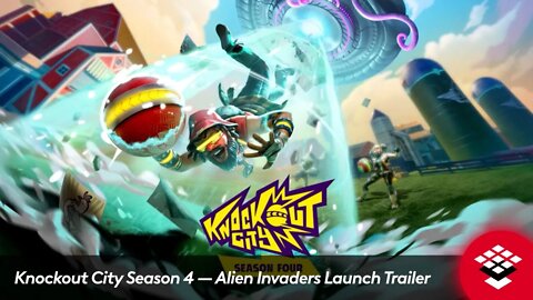 Knockout City Season 4 — Alien Invaders Launch Trailer