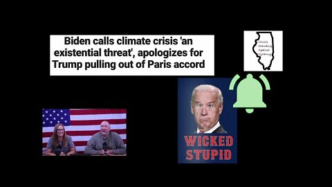 Biden calls climate crisis 'existential threat', apologizes for Trump pulling out of Paris accord