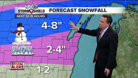 NBC26 Storm Shield weather forecast