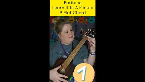 Learn It In A Minute: Baritone ukulele D7 chord #ukulele #uke #learnukulele #baritone #baritoneuke