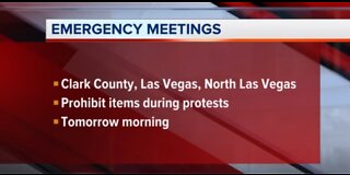 UPDATE: Las Vegas officials call emergency meeting to address protests