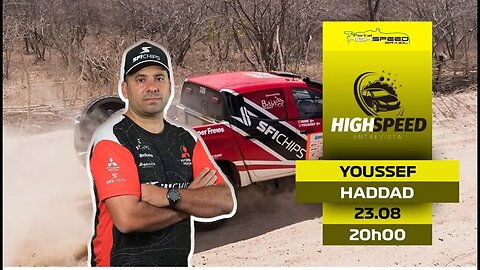 🎤 AO VIVO | YOUSSEF HADDAD | PILOTO E NAVEGADOR DE RALLY | HIGH SPEED ENTREVISTA