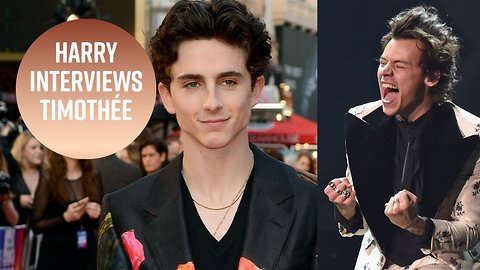 5 Juiciest tidbits Timothée Chalamet & Harry Styles spilled in I-D