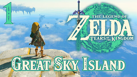 The Legend of Zelda: Tears of the Kingdom - 1: Great Sky Island | Dubbed Walkthrough