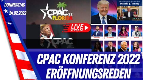 CPAC Jahreskonferenz in Orlando eröffnet.