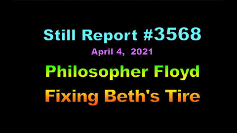 Philosopher Floyd Fixing Beth’s Tire, 3568